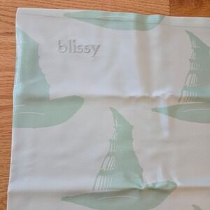 Blissy x Wicked Silk Pillowcase Queen positively Green Witch Hat 100% Silk New